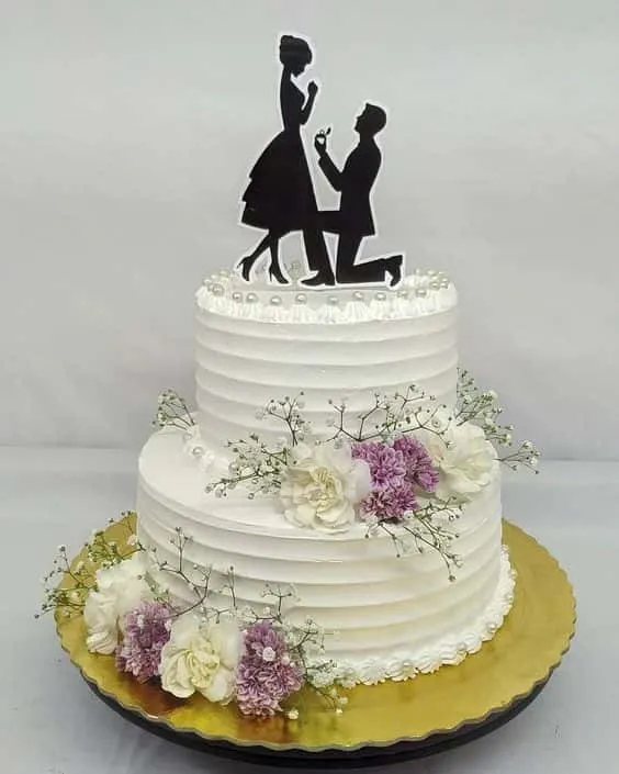 anniversary cake designs heart